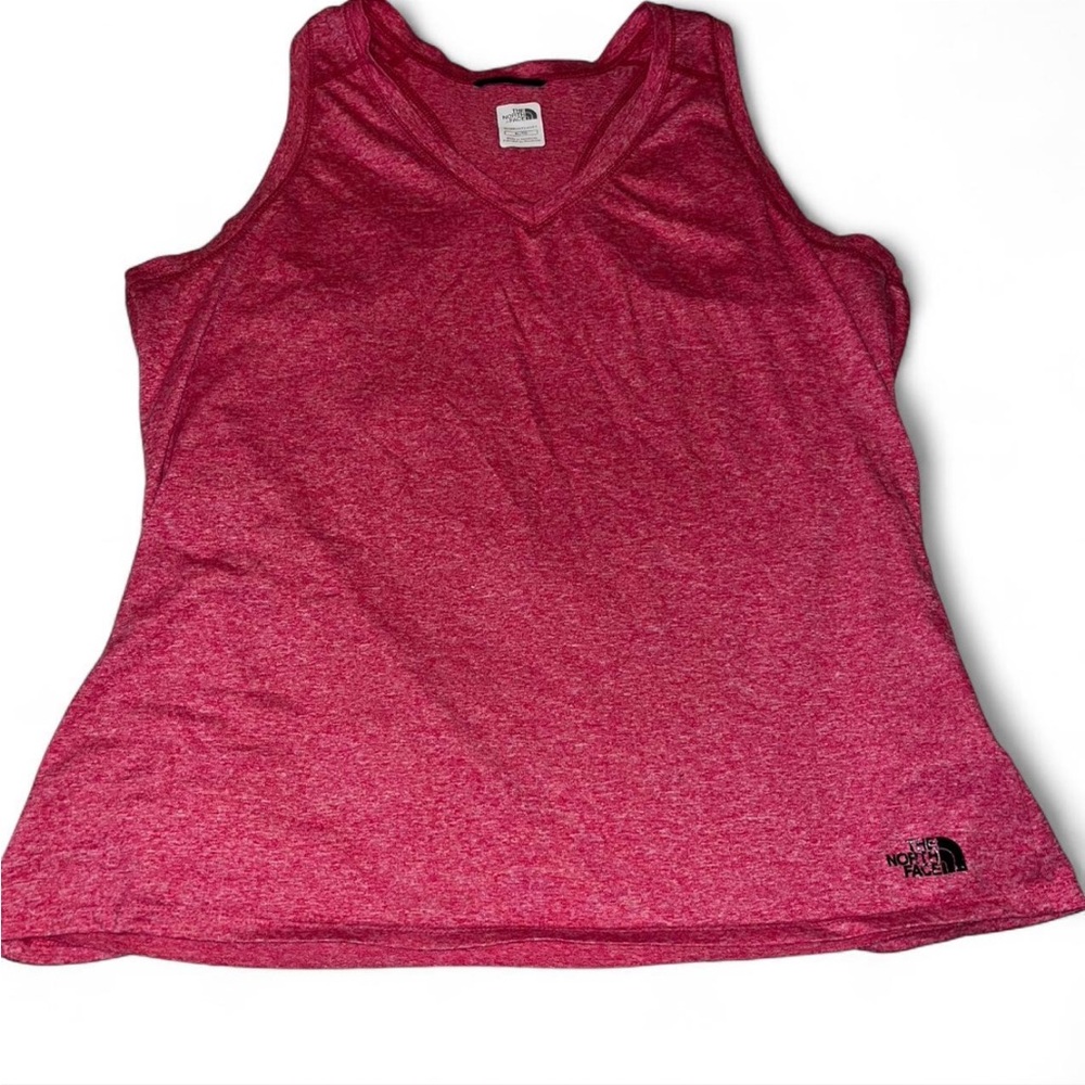 The North Face Pink Fitted Sleeveless Tank Top